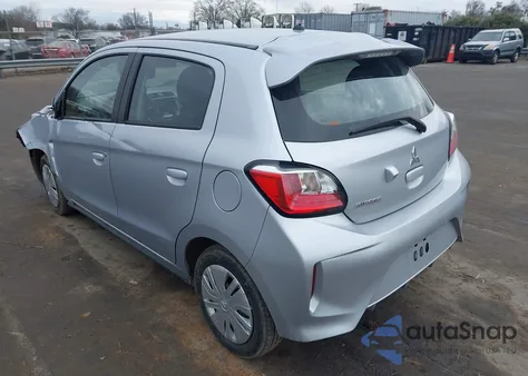 2024 Mitsubishi Mirage Es/Le z USA, uszkodzony, nr VIN ML32AUHJ7RH025151